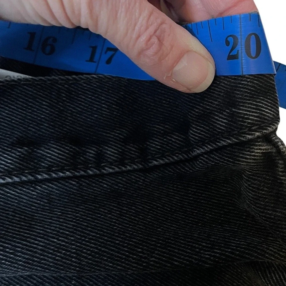 Levi's 505 Men's 40x32 Straight Leg Jeans Faded Black Denim Classic‎